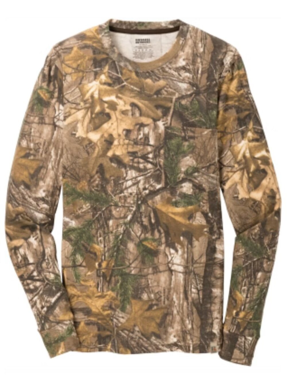 Russell Outdoors 597 Realtree Performance Long Sleeve Tee - Camo